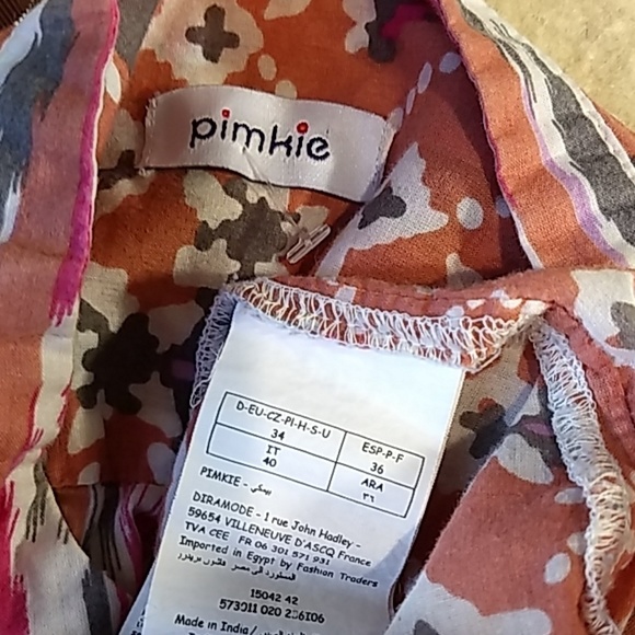 Pimkie Moroccian inspired floral and stripe top - Picture 6 of 6